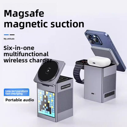 Multifunctional Magnetic Wireless Charging Stand